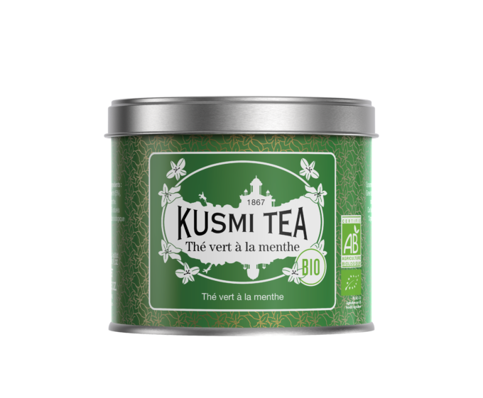 Kusmi Tea Thé vert à la menthe